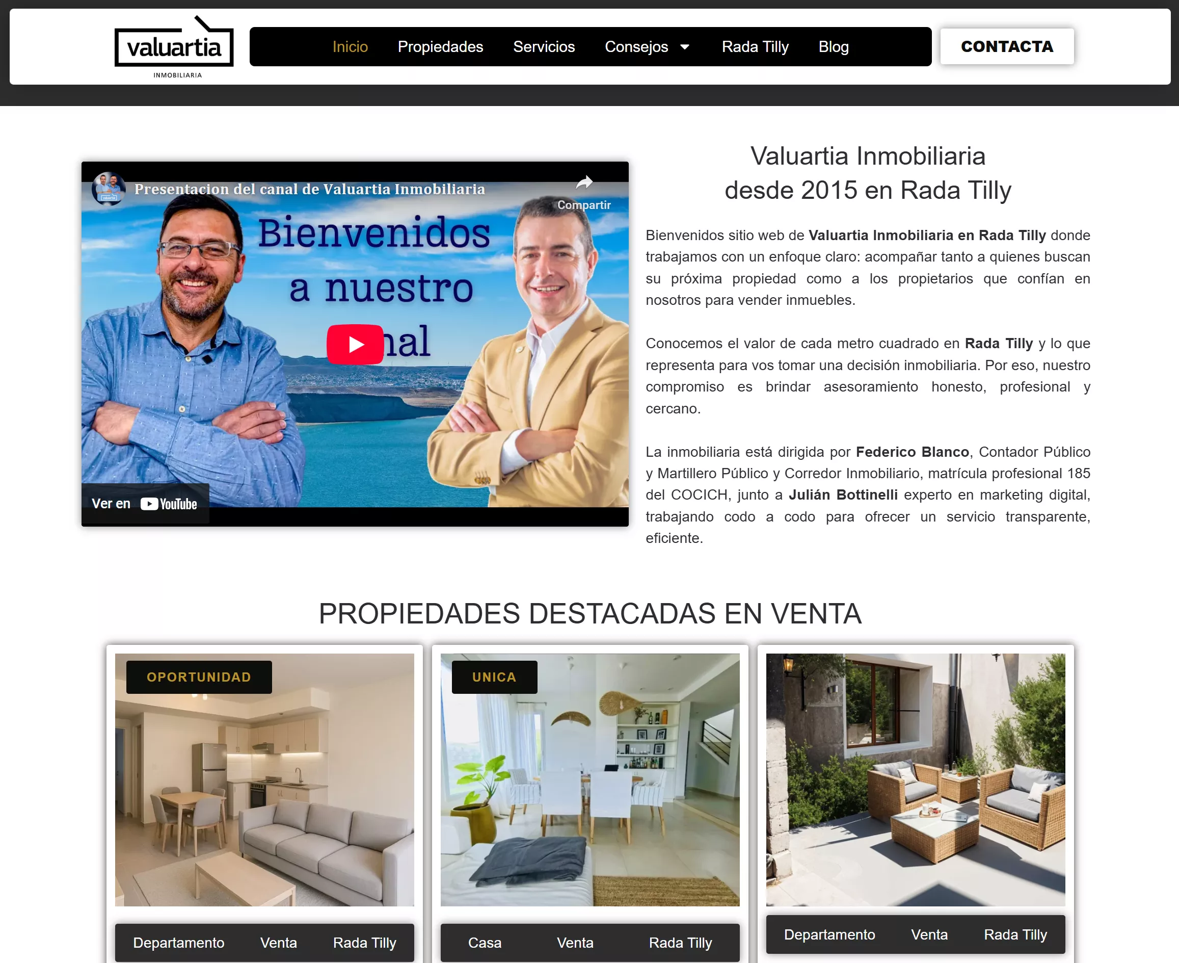 VALUARTIA INMOBILIARIA