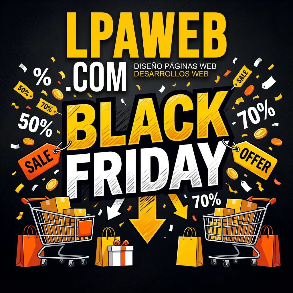 El Blog de LPAWEB 11 Oferta Black Friday Páginas Web